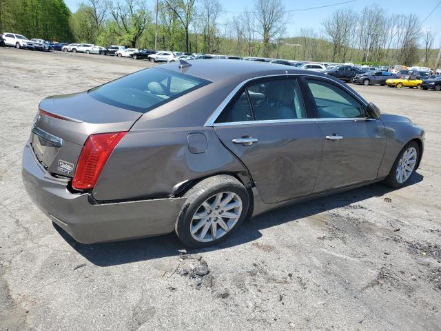 1G6AW5SX7E0162146 - 2014 CADILLAC CTS BROWN photo 3