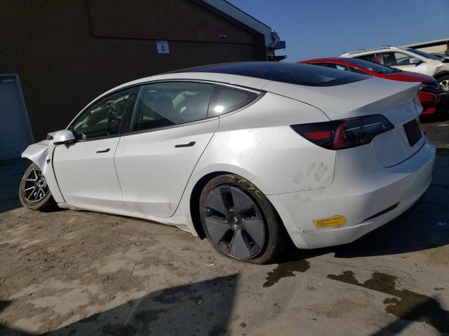 5YJ3E1EA4MF929833 - 2021 TESLA MODEL 3 WHITE photo 2