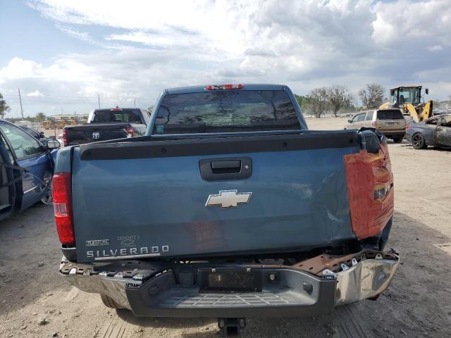 1GCRCSE02BZ175688 - 2011 CHEVROLET SILVERADO C1500 LT BLUE photo 6