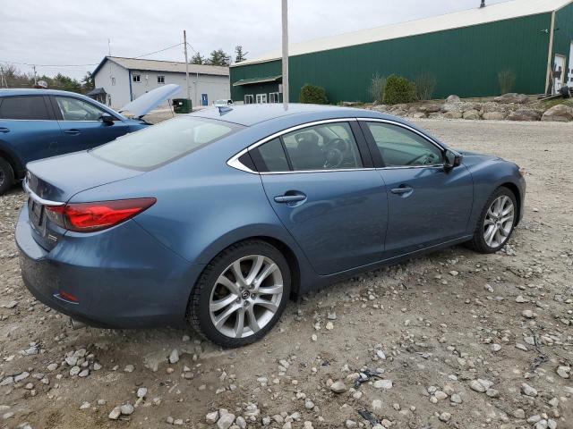 JM1GJ1V57F1202391 - 2015 MAZDA 6 TOURING BLUE photo 3