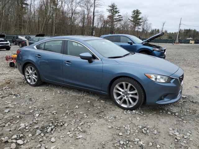 JM1GJ1V57F1202391 - 2015 MAZDA 6 TOURING BLUE photo 4