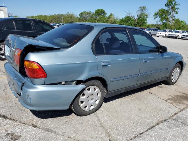 2HGEJ6612YH576011 - 2000 HONDA CIVIC BASE BLUE photo 3