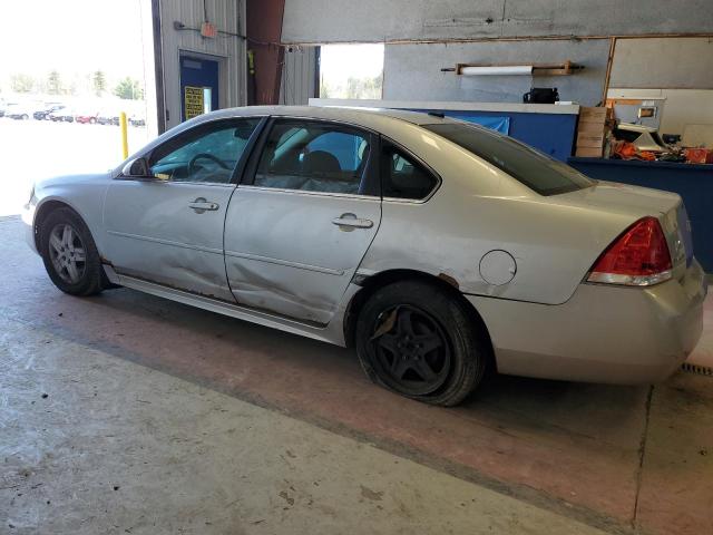 2G1WA5EK7B1103608 - 2011 CHEVROLET IMPALA LS SILVER photo 2