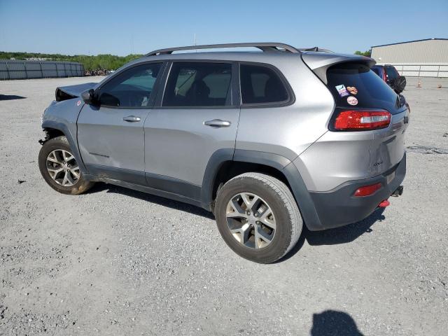 1C4PJMBB5GW188426 - 2016 JEEP CHEROKEE TRAILHAWK SILVER photo 2