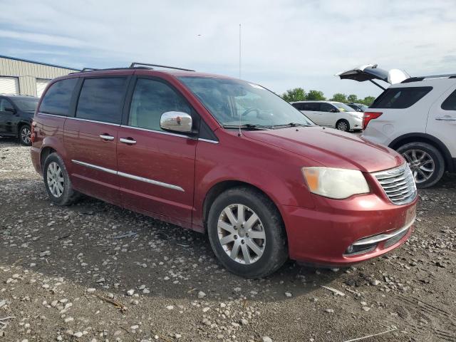 2C4RC1CG0CR107119 - 2012 CHRYSLER TOWN & COU TOURING L MAROON photo 4