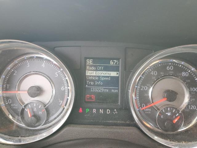 2C4RC1CG0CR107119 - 2012 CHRYSLER TOWN & COU TOURING L MAROON photo 9