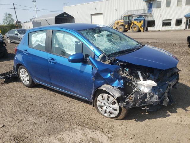 VNKKTUD39GA063346 - 2016 TOYOTA YARIS L BLUE photo 4