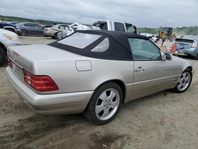 WDBFA68F8XF180160 - 1999 MERCEDES-BENZ SL 500 TAN photo 3