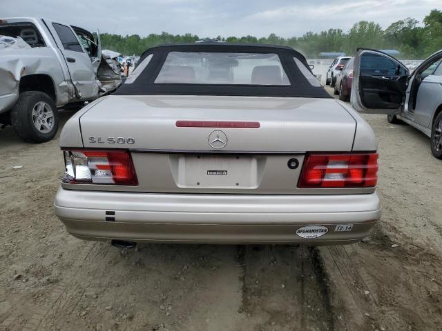 WDBFA68F8XF180160 - 1999 MERCEDES-BENZ SL 500 TAN photo 6