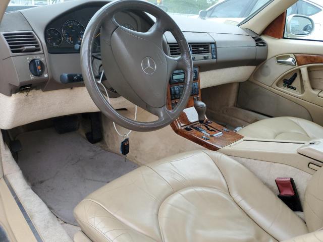 WDBFA68F8XF180160 - 1999 MERCEDES-BENZ SL 500 TAN photo 8