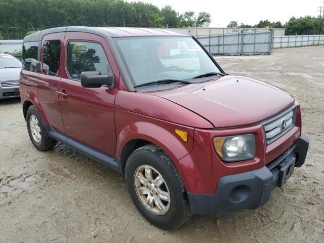 5J6YH28768L012635 - 2008 HONDA ELEMENT EX MAROON photo 4