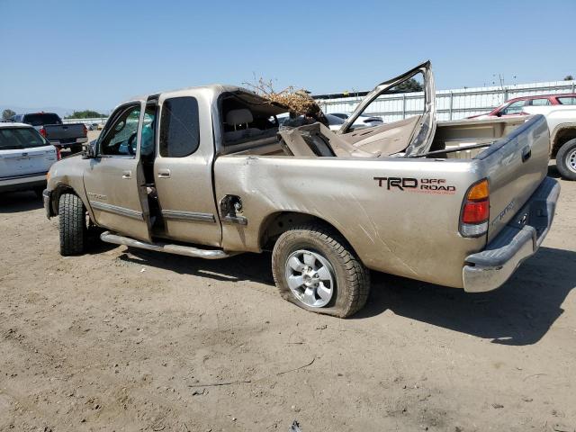 5TBRN34152S291598 - 2002 TOYOTA TUNDRA ACCESS CAB SR5 GOLD photo 2