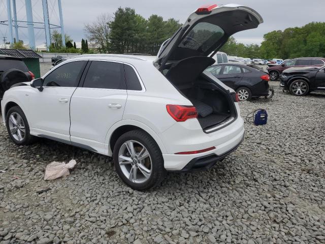 WA1DECF3XL1104347 - 2020 AUDI Q3 PREMIUM S LINE WHITE photo 2