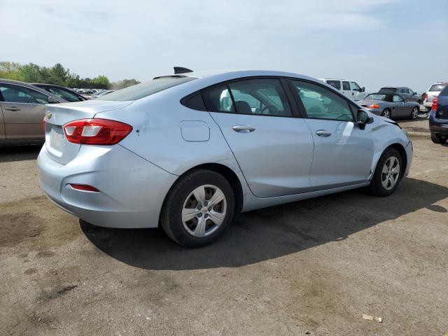 1G1BC5SM4H7129755 - 2017 CHEVROLET CRUZE LS SILVER photo 3