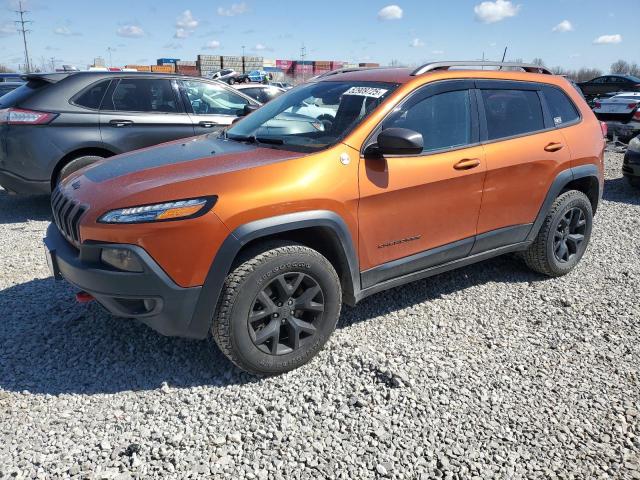 1C4PJMBS5GW262640 - 2016 JEEP CHEROKEE TRAILHAWK ORANGE photo 1