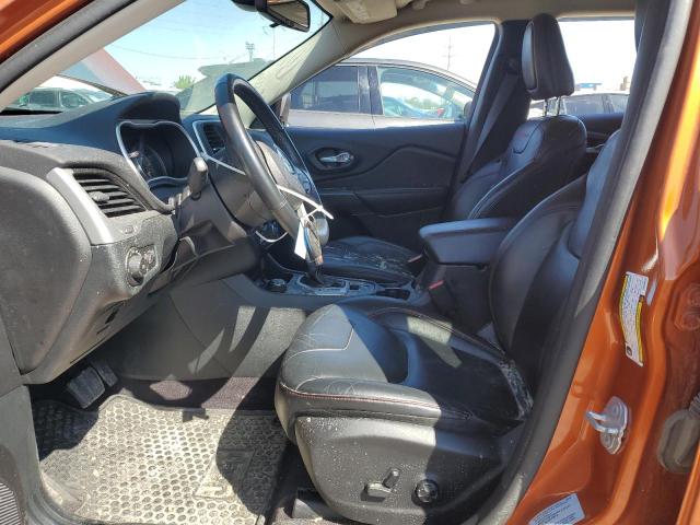 1C4PJMBS5GW262640 - 2016 JEEP CHEROKEE TRAILHAWK ORANGE photo 7