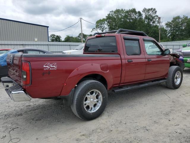 1N6ED29Y14C451194 - 2004 NISSAN FRONTIER CREW CAB XE V6 RED photo 3