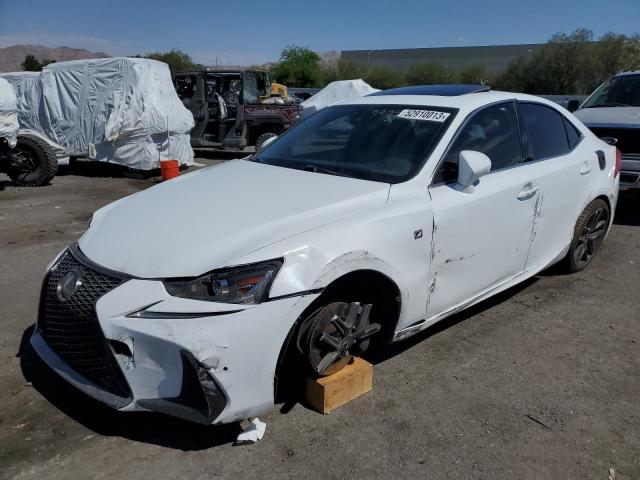 JTHBA1D21J5062629 - 2018 LEXUS IS 300 WHITE photo 1