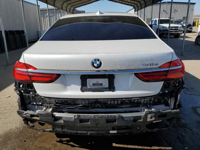 WBA7J2C55JG938256 - 2018 BMW 740 XE WHITE photo 6