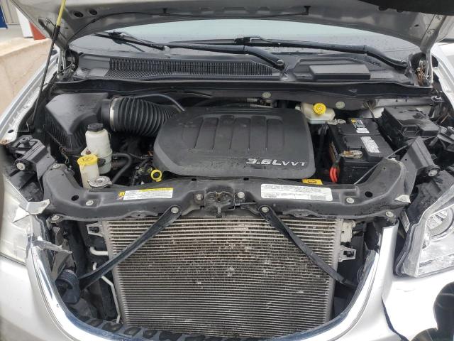 2C4RC1CGXCR323172 - 2012 CHRYSLER TOWN & COU TOURING L SILVER photo 12