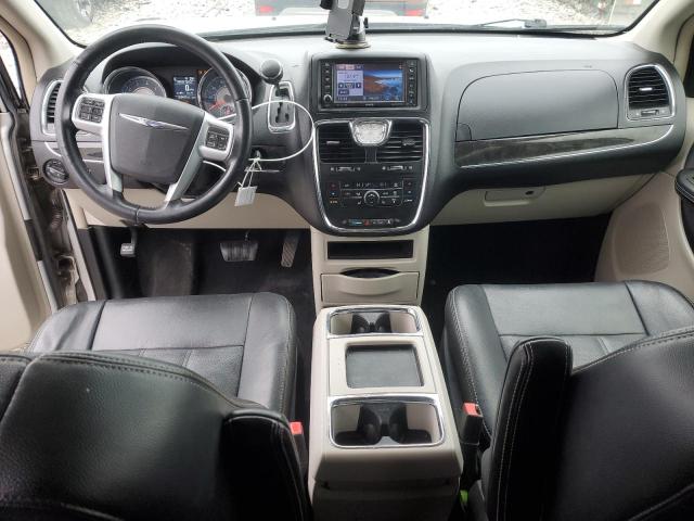 2C4RC1CGXCR323172 - 2012 CHRYSLER TOWN & COU TOURING L SILVER photo 8