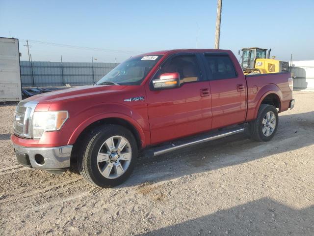 1FTFW1CF5BFB42861 - 2011 FORD F150 SUPERCREW RED photo 1