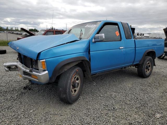 1N6SD16Y8SC348997 - 1995 NISSAN TRUCK KING CAB XE BLUE photo 1