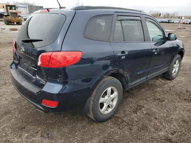 5NMSG13E59H257721 - 2009 HYUNDAI SANTA FE GL BLUE photo 3