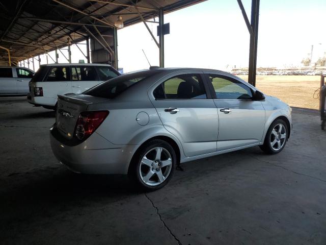 1G1JE5SB2F4168427 - 2015 CHEVROLET SONIC LTZ SILVER photo 3