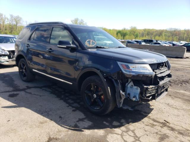 1FM5K8DH8HGC59154 - 2017 FORD EXPLORER XLT BLACK photo 4