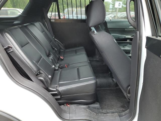 1FM5K8ARXEGC38248 - 2014 FORD EXPLORER POLICE INTERCEPTOR WHITE photo 10