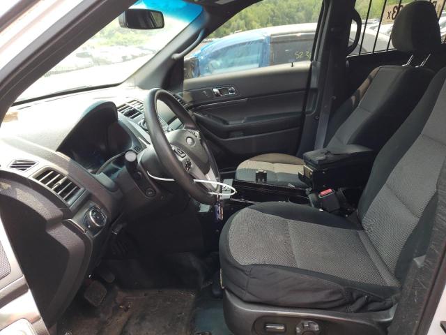 1FM5K8ARXEGC38248 - 2014 FORD EXPLORER POLICE INTERCEPTOR WHITE photo 7