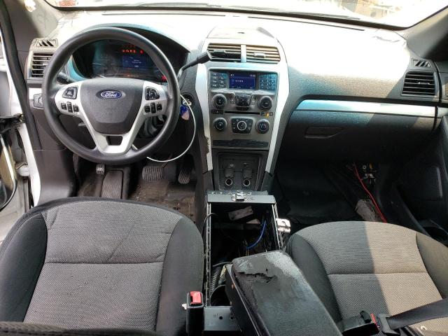 1FM5K8ARXEGC38248 - 2014 FORD EXPLORER POLICE INTERCEPTOR WHITE photo 8