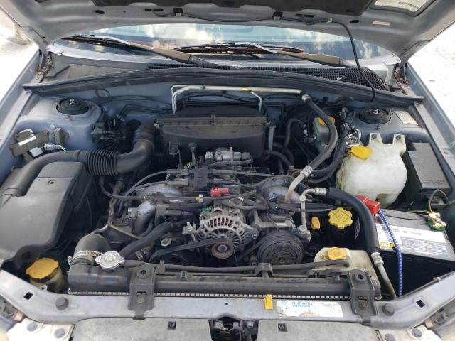 JF1SG656X3H767130 - 2003 SUBARU FORESTER 2.5XS Сріблястий фото 11