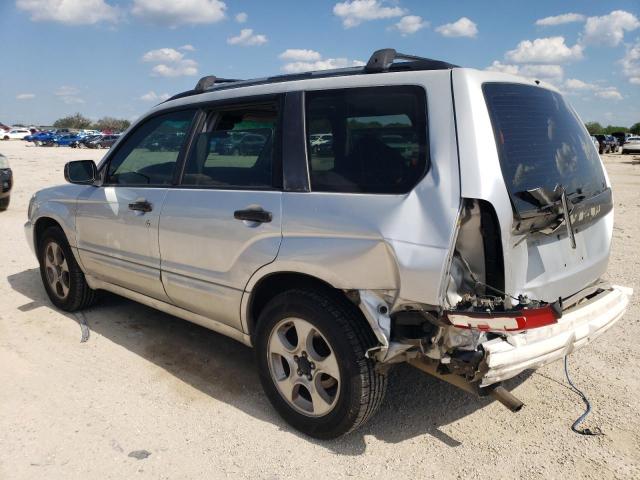 JF1SG656X3H767130 - 2003 SUBARU FORESTER 2.5XS Сріблястий фото 2