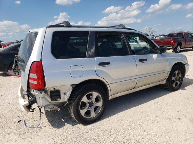 JF1SG656X3H767130 - 2003 SUBARU FORESTER 2.5XS Сріблястий фото 3