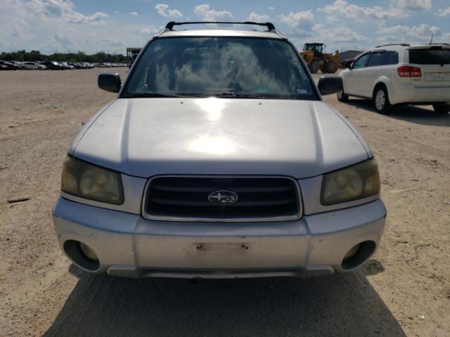 JF1SG656X3H767130 - 2003 SUBARU FORESTER 2.5XS Сріблястий фото 5