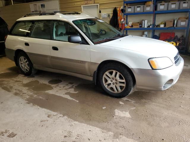 4S3BH675517669556 - 2001 SUBARU LEGACY OUTBACK AWP 白色 照片 4