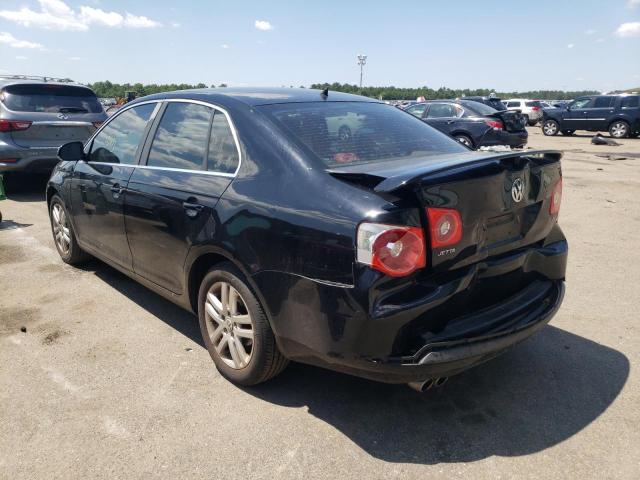 3VWEG71K37M136850 - 2007 VOLKSWAGEN JETTA WOLFSBURG BLACK photo 3