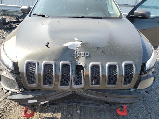 1C4PJMBS3FW735708 - 2015 JEEP CHEROKEE TRAILHAWK 石墨色 照片 12