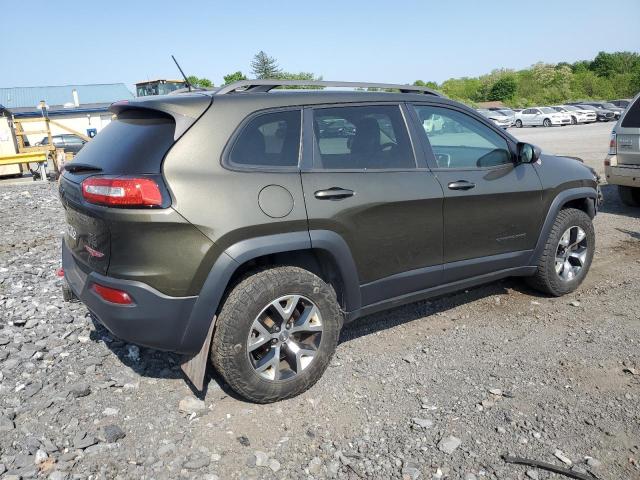 1C4PJMBS3FW735708 - 2015 JEEP CHEROKEE TRAILHAWK 石墨色 照片 3
