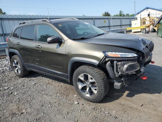 1C4PJMBS3FW735708 - 2015 JEEP CHEROKEE TRAILHAWK 石墨色 照片 4