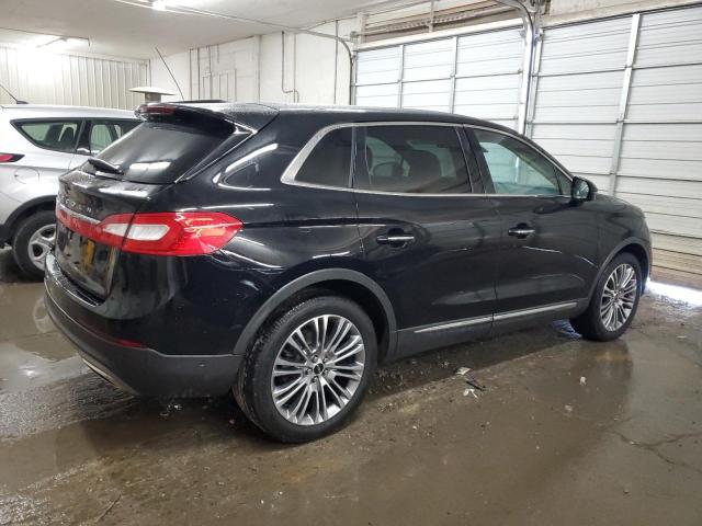 2LMPJ6LR7HBL38613 - 2017 LINCOLN MKX RESERVE أسود صورة 3