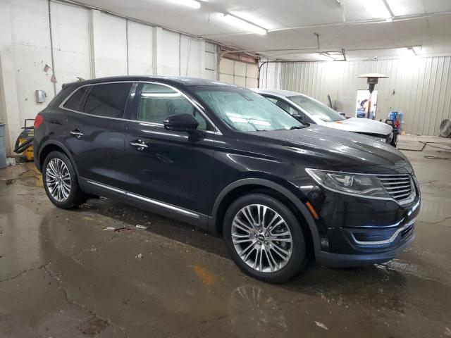 2LMPJ6LR7HBL38613 - 2017 LINCOLN MKX RESERVE أسود صورة 4
