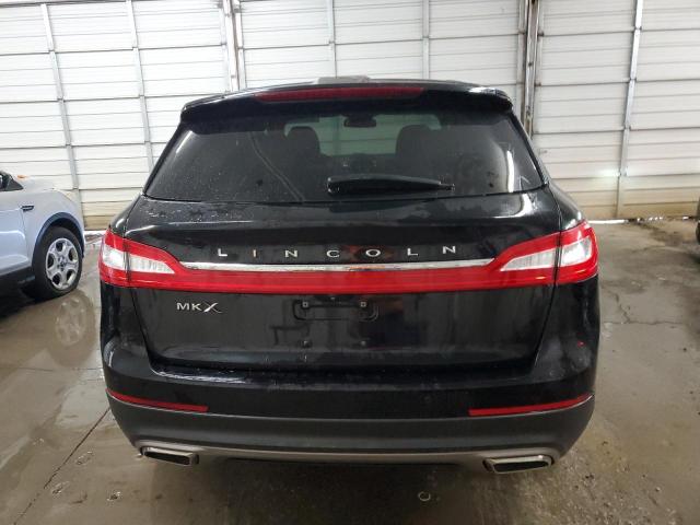 2LMPJ6LR7HBL38613 - 2017 LINCOLN MKX RESERVE أسود صورة 6