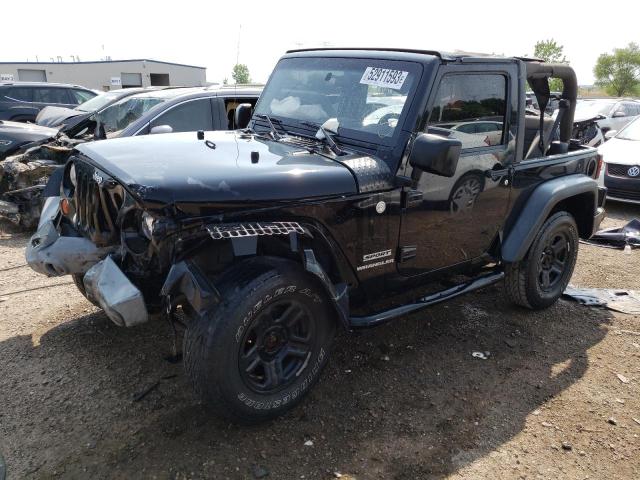 1J4AA2D14AL210837 - 2010 JEEP WRANGLER SPORT BLACK photo 1