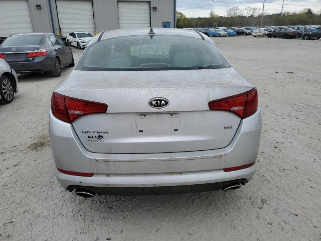 KNAGM4A72C5271930 - 2012 KIA OPTIMA LX SILVER photo 6