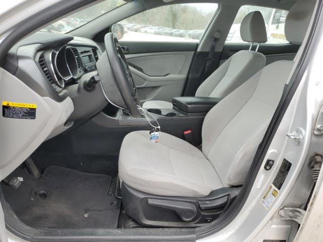 KNAGM4A72C5271930 - 2012 KIA OPTIMA LX SILVER photo 7