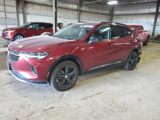 LRBFZPR46MD197820 - 2021 BUICK ENVISION ESSENCE MAROON photo 1