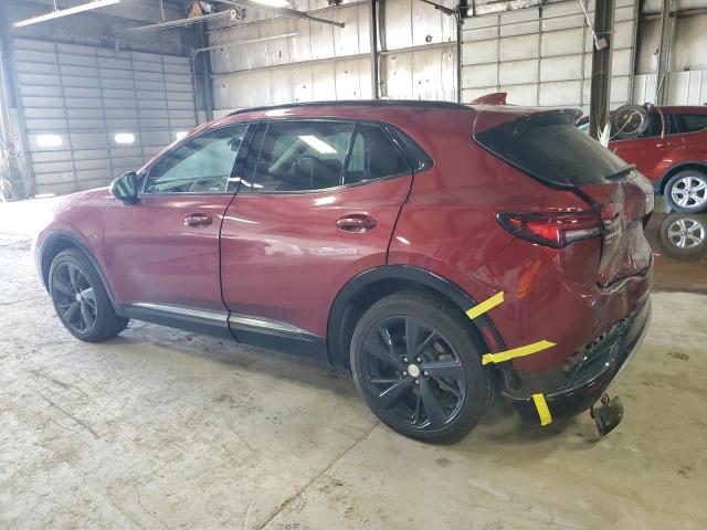 LRBFZPR46MD197820 - 2021 BUICK ENVISION ESSENCE MAROON photo 2